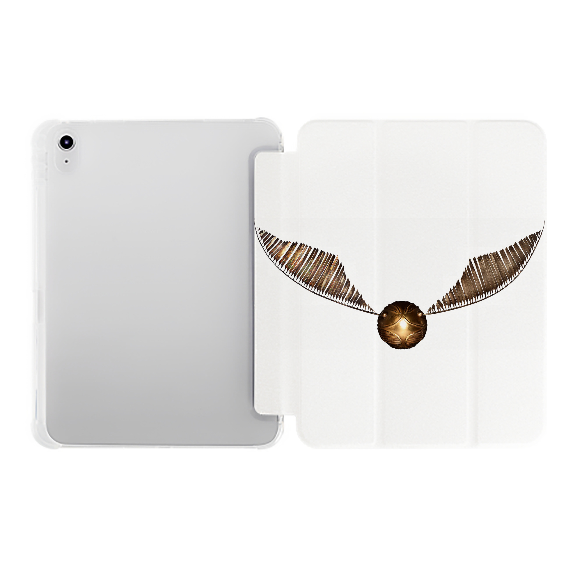 （画像用） Harry Potter ハリー・ポッターシリーズ IPad ケース ペン収納付き 三つ折りスタンド PUレザー×シリコン 対応機種9.5/10.5/10.9インチ